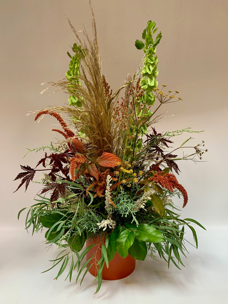 Autumn Equinox - Floral Container Arrangement 